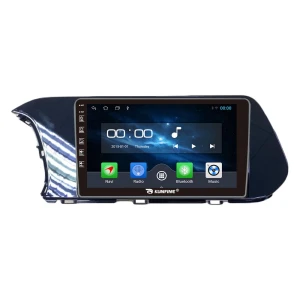 10 Inch Car Radio with CarPlay, Android Auto, GPS Navigation, and Multimedia Player — Car Infotainment System, KUNFINE