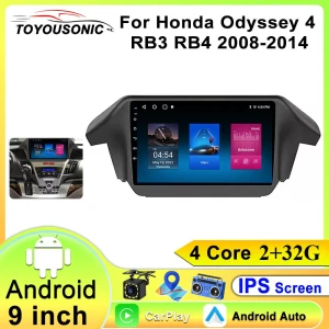 2 Din Android 13 Car Multimedia Player with GPS Navigation and CarPlay — Car Infotainment System, ToyousoniC