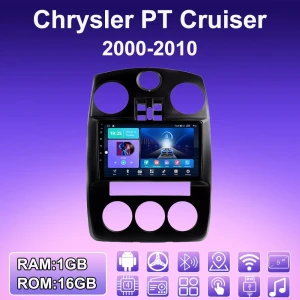 2 DIN Android Car Radio for Chrysler PT Cruiser 2000-2010 — Car Infotainment System, ABMOSQ