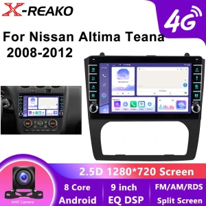 9-inch Android 12 Car Multimedia Player — Car Infotainment System, X-REAKO