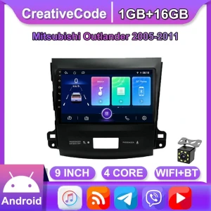 9-inch Android Car Radio — Car Infotainment System, CreativeCode