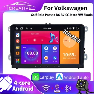 9-inch Android CarPlay Multimedia Player — Car Infotainment System, icreative
