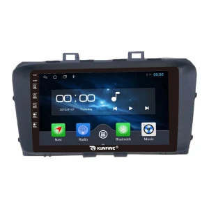 9 Inch Car Navigation Multimedia Player with GPS, RDS, DSP Stereo — Car Infotainment System, KUNFINE