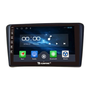 9 Inch Car Radio with GPS Navigation and Multimedia Player — Car Infotainment System, KUNFINE