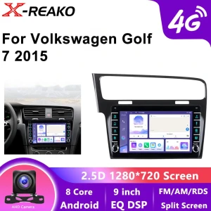 9-inch Carplay 2 Din Android 13 Car Radio — Car Infotainment System, X-REAKO