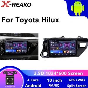 Android 12 Car Stereo with CarPlay, GPS, and DVD — Car Infotainment System, Reakosound