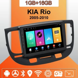 Android Auto CarPlay Multimedia Player for KIA Rio 2005-2010 — Car Infotainment System, IJCRAZY