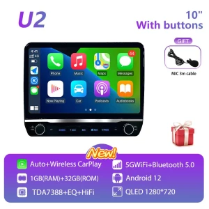 Android Car Multimedia for Toyota Corolla 2019-2025 — Car Infotainment System, Auto Launcher