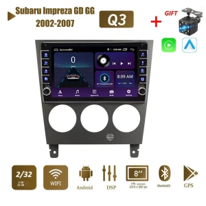 Android Car Multimedia Player with Navigation and CarPlay — Car Infotainment System, icreative