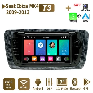 Android Car Radio for Seat Ibiza MK4 6j 2009-2013 — Car Infotainment System, icreative