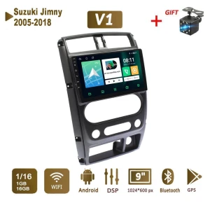 Android Car Radio Stereo with GPS Navigation and Multimedia Player — Car Infotainment System, icreative