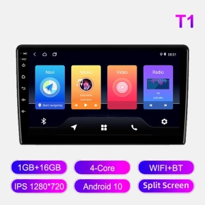 Android Car Radio with GPS Navigation, Bluetooth, and WiFi — Car Infotainment System, GHLHS