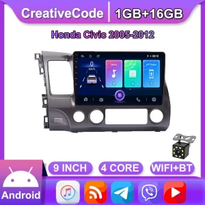 Android Car Stereo Radio — Car Infotainment System, CreativeCode