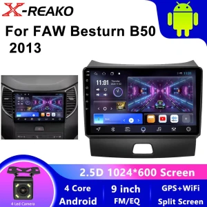 Car Multimedia Head Unit with GPS Navigation and CarPlay — Car Infotainment System, X-REAKO