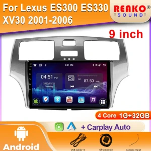 Car Multimedia Video Player Navigation System — Car Infotainment System, Reakosound