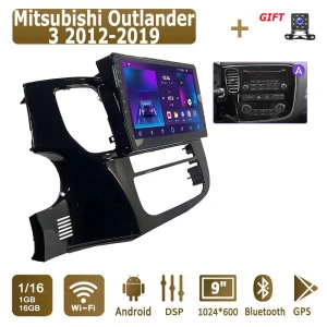 Car Radio for Mitsubishi Outlander 3 2012-2019 — Car Infotainment System, icreative