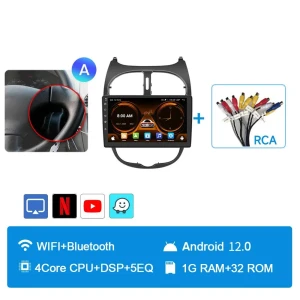 Car Radio with Wireless CarPlay and Android Auto — Car Infotainment System, JIUYIN