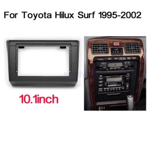 Car Radio Frame with Large Screen and 2 Din Mounting Kit — Car Infotainment System, ToyousoniC