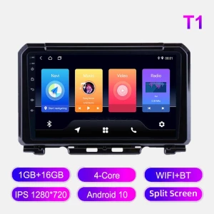 Car Radio Multimedia Player with GPS Navigation and Bluetooth — Car Infotainment System, GHLHS