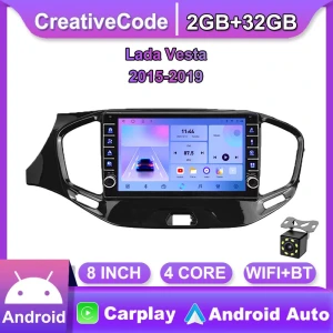 Car Stereo Radio with Android, GPS Navigation, Multimedia Video Player, and Carplay — Car Infotainment System, CreativeCode