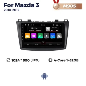 Car Stereo Receiver with Android Auto and CarPlay — Car Infotainment System, Auto Launcher