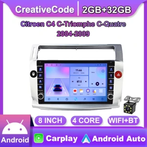 Car Stereo with Touchscreen Display — Car Infotainment System, CreativeCode