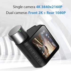 High Resolution Dash Cam with Night Vision, 4K, WiFi, GPS, Dual Lenses — Dash Cam, 70mai