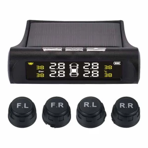 Solar Powered Car Tire Pressure Monitoring System with External Sensors — TPMS, Timeless Home