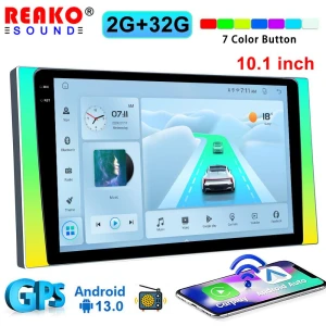 Universal Android Car Stereo with DVD Player — Car Infotainment System, Reakosound