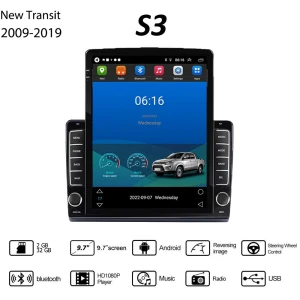 Vertical Screen Car Radio with CarPlay and Android Auto — Car Infotainment System, Yousui Auto parts