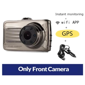 WiFi GPS Dash Cam 4K 2160P Drive Video Recorder with Rear View — Dash Cam, A Surname Home