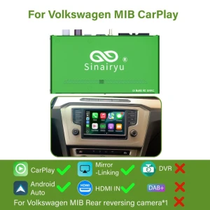 Wireless CarPlay Android Auto DAB DVR HDMI Compatible Mirror Link — Car Infotainment System, Sinairyu