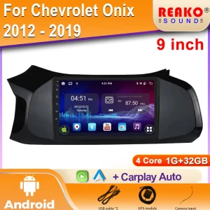 Wireless CarPlay Android Car Radio Multimedia Player with GPS Navigation and 4G — Car Infotainment System, Reakosound