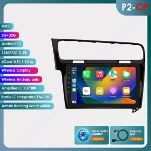 10.1-inch Carplay 4G 2 Din Android 13 Car Radio — Car Infotainment System, OSSURET
