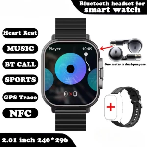 2-in-1 Smart Watch with Headphones — Fitness Tracker, ElectronicsHome