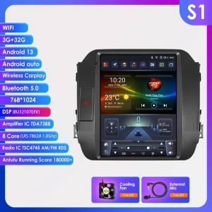 9.7-inch 2Din Android Car Radio with GPS and CarPlay — Car Infotainment System, Hizpo