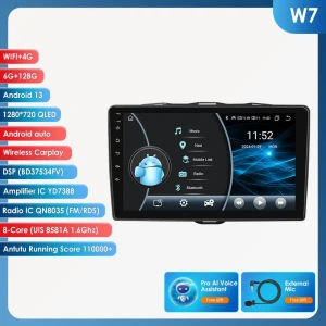 9-inch AI Smart Player — Car Infotainment System, OSSURET