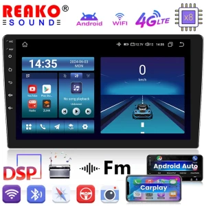 9 Inch Android 8-Core 4G Carplay GPS Navigation Car Stereo — Car Infotainment System, Reakosound