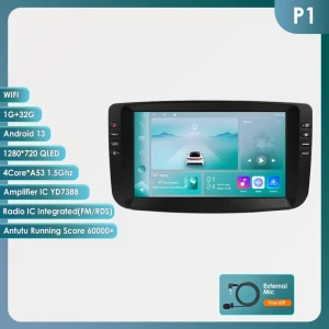 9-inch Carplay 4G 2 Din Android 13 Car Radio — Car Infotainment System, Hizpo