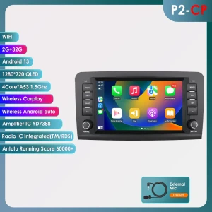 Android 13 Car Stereo with Navigation and Video — Car Infotainment System, Hizpo