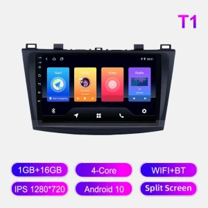 Android Auto CarPlay Multimedia Player with GPS Navigation, Bluetooth, and WiFi — Car Infotainment System, GHLHS