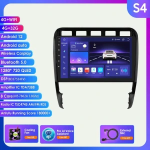 Android Car Multimedia System with GPS Navigation and CarPlay — Car Infotainment System, Hizpo