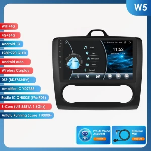 Android Car Radio Multimedia Video Player GPS Navigation Head Unit — Car Infotainment System, Hizpo