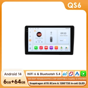 Android Car Stereo with CarPlay and Android Auto — Car Infotainment System, OSSURET