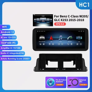 Android Smart Car System with CarPlay and Android Auto — Car Infotainment System, Hizpo