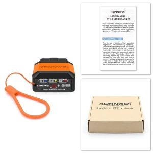 Bluetooth 5.0 OBD2 Scanner for Android/iOS — OBD2 Scanners, KONNWEI