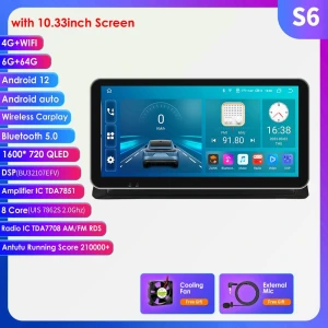 Car Multimedia Player with GPS Navigation and Smart Audio — Car Infotainment System, Hizpo