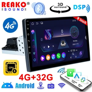 Car Multimedia Player with GPS Navigation — Car Infotainment System, Reakosound