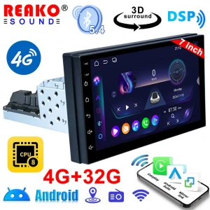 Car Multimedia Player with GPS Navigation — Car Infotainment System, Reakosound