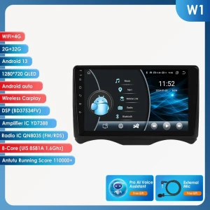 Car Multimedia Player with Intelligent Screen — Car Infotainment System, Hizpo